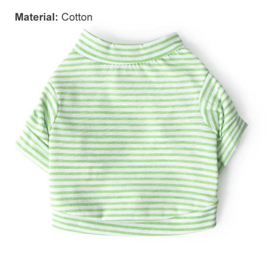 Pet Shirt Round Neck Breathable Decorating Pet Dog Short Sleeve Shirt Outfit for Home Wear