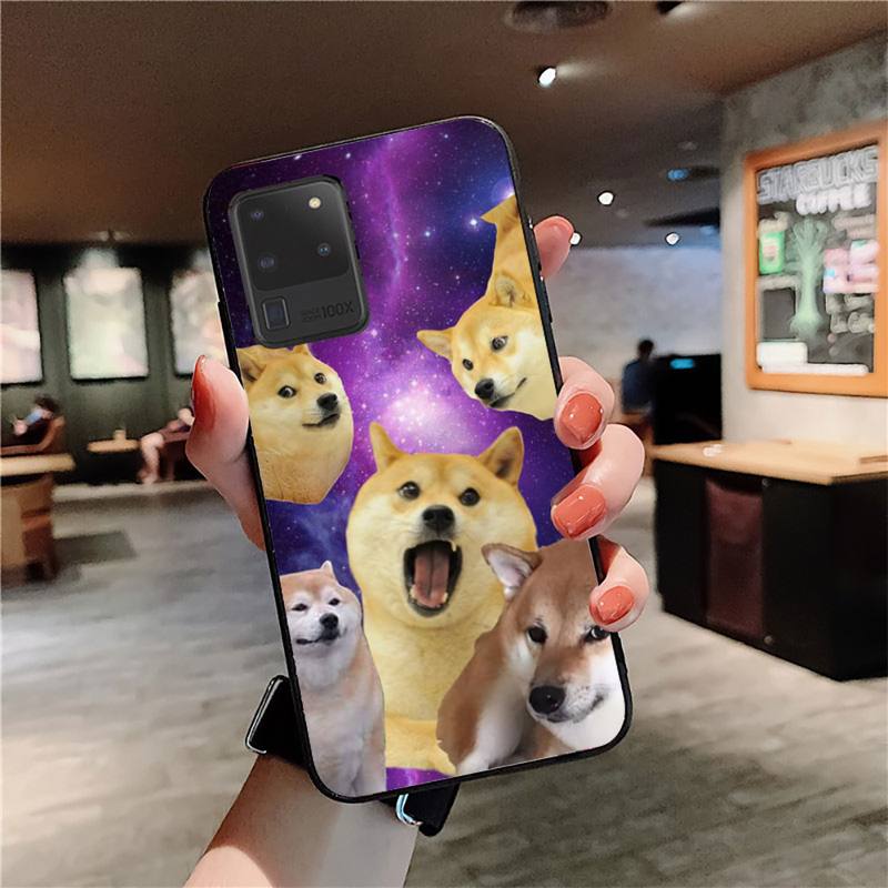 Cheems Doge Phone Case for Samsung S20 Lite S21 S10 S9 Plus for Redmi Note8 9pro for Huawei Y6 Cover