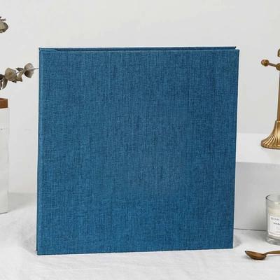 DIY Retro Family Large-capacity Self-adhesive Lamination Simple Linen Photo Album