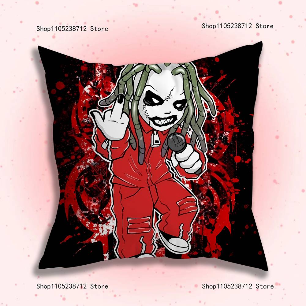 Band Cool S-Slipknot Pillowcase Pillowslip Cushion Plush Boys Girls Cartoon Anime Kawaii Decoration Kids Birthday Cute Gifts