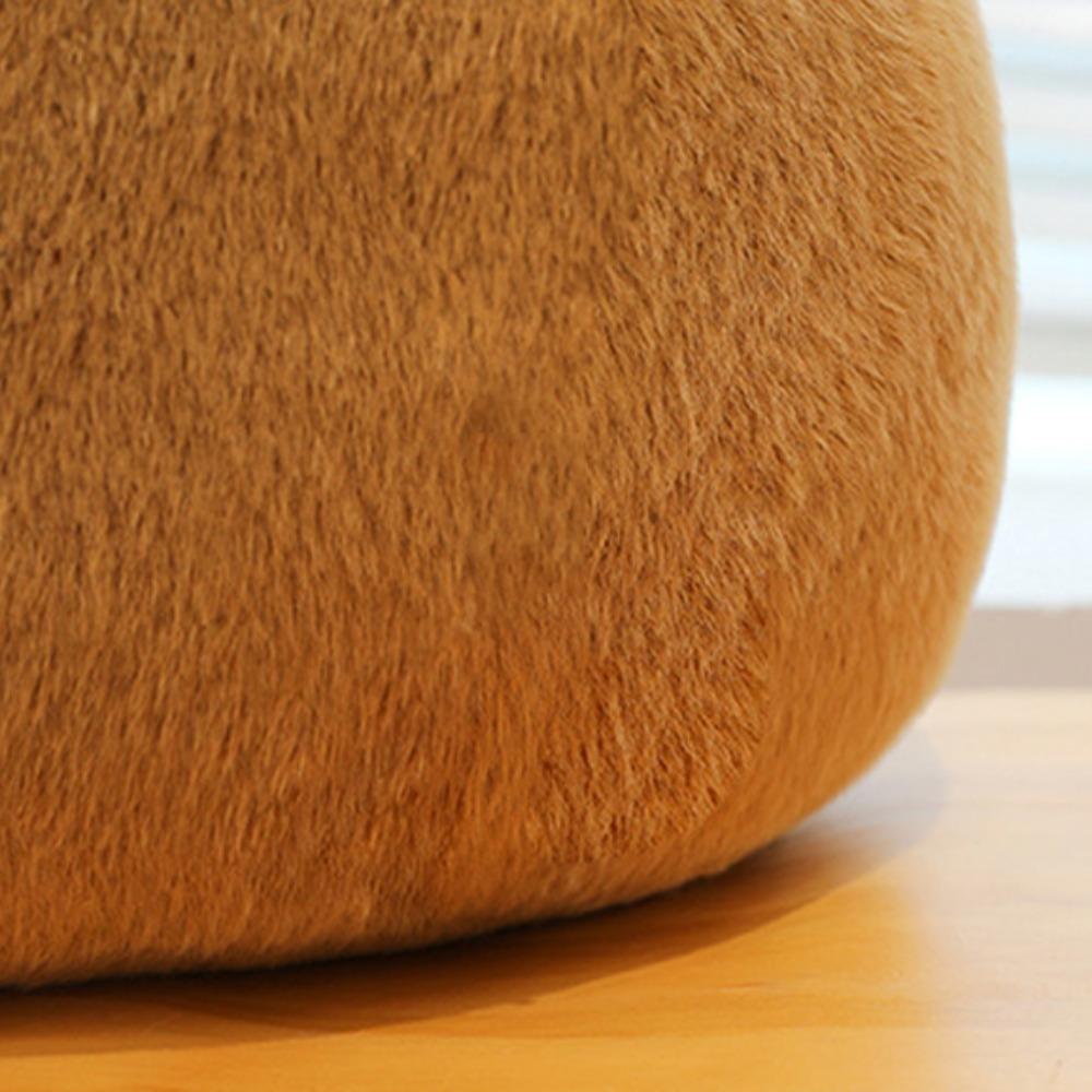 Soft Flower Capybara Plush Toy Brown Capybara Stuffed Doll Funny Capybara Plush Doll  Birthday