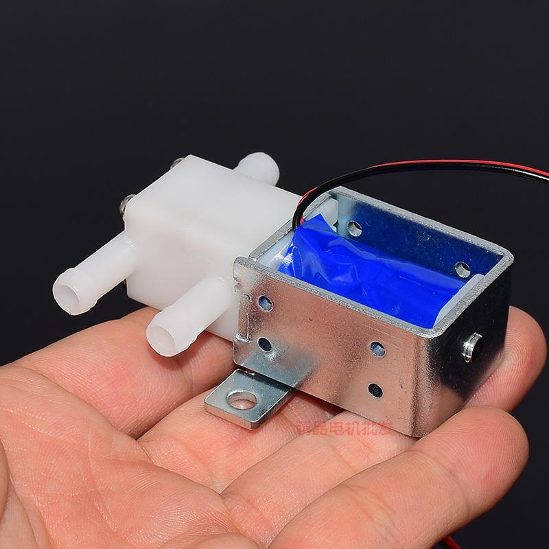 Two position Three way Water Valve DC 6V 12V 24V Micro Electromagnetic Valve Water Level Control Water Gas Valve Coffee Machine