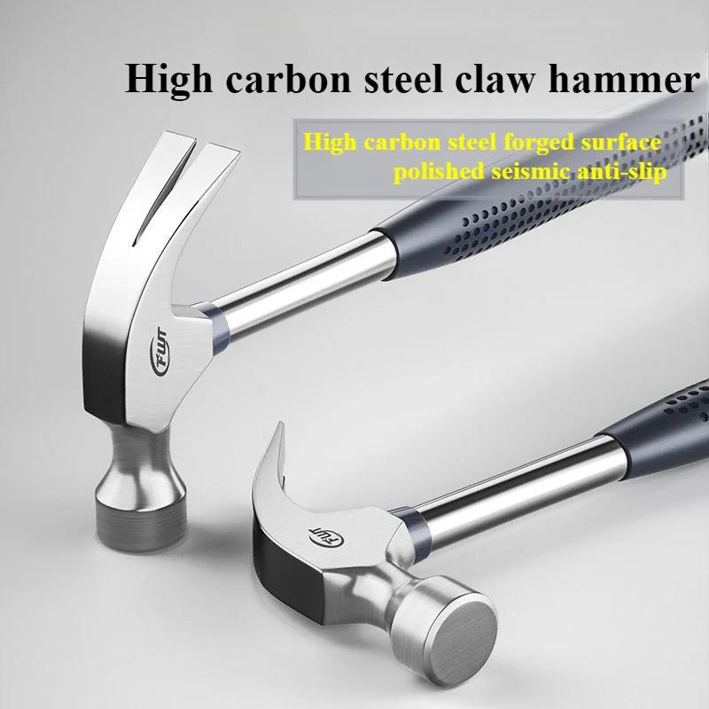 Claw Hammer with Non-Slip Grip, Chrome Vanadium Steel, Ideal for DIY, Home Decor, Maintenance, and Emergency Use