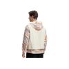 FILA Fleece Woven Loose Color Block Denim Jacket Men Jackets Rice-Color A11M417706FBG