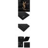 Saint Laurent 607603 Dze0w 1000 Tiny Monogram Krokodil-Prägung Goldfarbener Kartenhalter