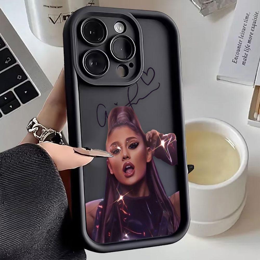 A-Ariana G-Grande Singer Phone Case For Oneplus 8T 9R 10R 11 12 13 13T 15 NORD ACE CE 2 3 4 5 6 LITE Case DIY Shell Funda Cover