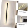 Gadpiparty Long Bedside Wall Light Indoor Wall Lamp Simple Style Led 40cm Length Black Frame Warm Light Great for Room
