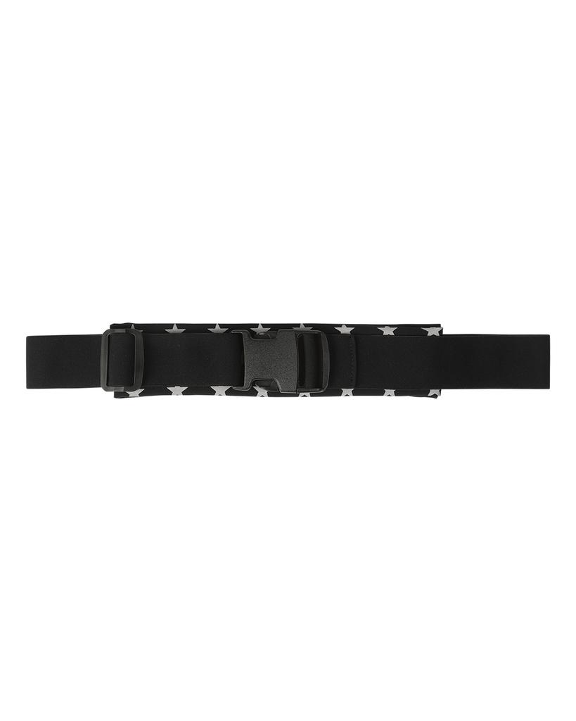 THEMUSEUMVISITOR Star Printed Belt Bag (Black)