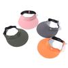 Foldable Seamless Wide Brim Visor Hat Quick-Dry Anti Uv Sun Protection Hat Nylon Hat Non-Marking Sun Cap Women Summer Gift
