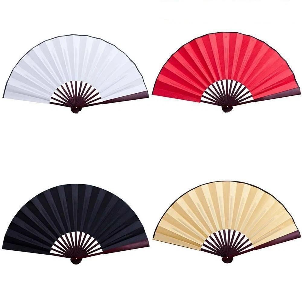 Graffiti Hand Held Gift Decoration Wedding for Painting Home Hand Folding Fan Folding Fan Party