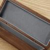Outdoor Solid Wood Myopia Storage Box Glasses Case Wooden Case Black Walnut
