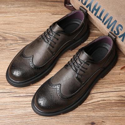 Luxus Herren Brogue Schuhe Herren Anzug Schuhe Freizeit Formell Business Leder Schuhe Herren Schwarz Hochzeits Schuhe Italienische Kleider Bankett Schuhe