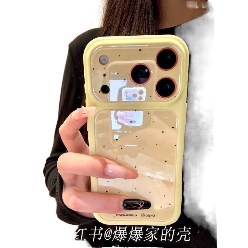Applicable to Apple iphone17promax simple ink splashing 16pro Korean 15 niche 14ins anti-drop mobile phone case