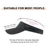 FEICUI Women's Sun Sports Visor  Athletic Performance Lightweight Cooling Outdoor Hat Adjustable Empty Top Baseball Cap