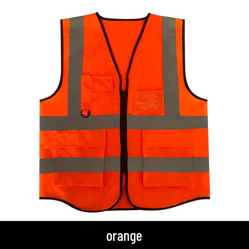 Rui Chuang Multi-Pocket Reflective Safety Vest for Construction and Transportation