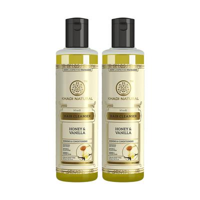 Shampoo per Capelli al Miele e Vaniglia Per Capelli Morbidi e Lisci Detergenza Delicata Quotidiana Adatto a Tutti i Tipi di Capelli Confezione da 2 x 210 ml