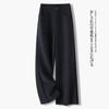 Loose and versatile casual straight-leg pants women's 1116 spring and autumn popular high-waisted thin breathable wide-leg pants