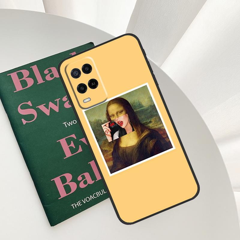 Great Art Aesthetic Painting For OPPO A40 A60 A80 A5 A6 Pro A15 A17 A57 A16 A76 A96 A18 A38 A58 A78 A98 A54 A74 A94 Case