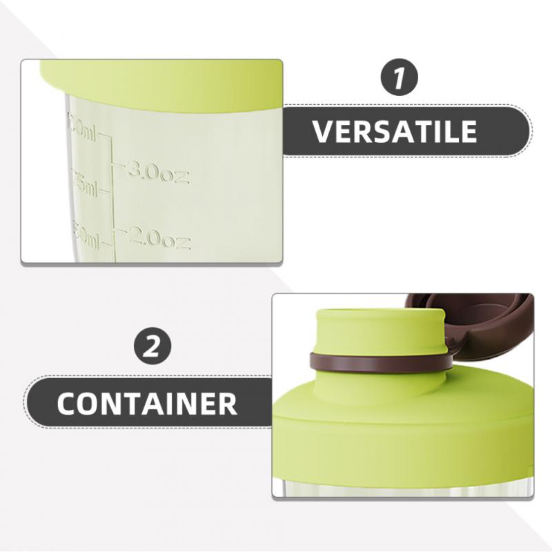 Powder Travel Container Plastic Multi 1pcs
