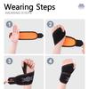 1Pcs Thin Light Wrist Guard for Tendon Sheath Soreness Sports Injury Stable Support Elastic Nylon Pressurized Winding