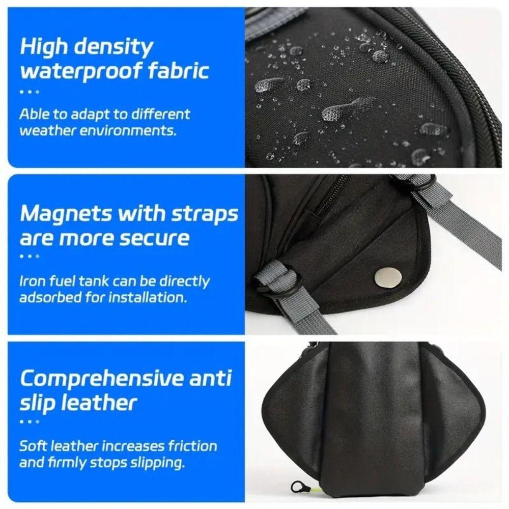 Waterproof Motorcycle Waterproof Bag Durable Motorcycle Tank Bag Motorcycle Tail Bag  Riding