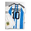 Lionel Messi Argentina National Team Children's Football Jersey (jersey-short-socks) 3-set Set