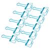 51mm 30pcs   Clips Strong Clamping Force Metal Hollow Tail Clips     Clips Paper Clamps for   Document