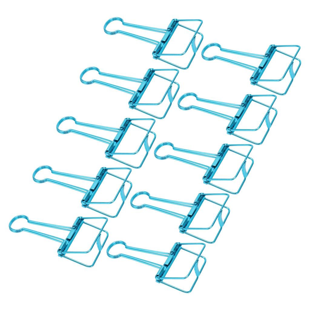 51mm 30pcs Clips Strong Clamping Force Metal Hollow Tail Clips Clips Paper Clamps for Document