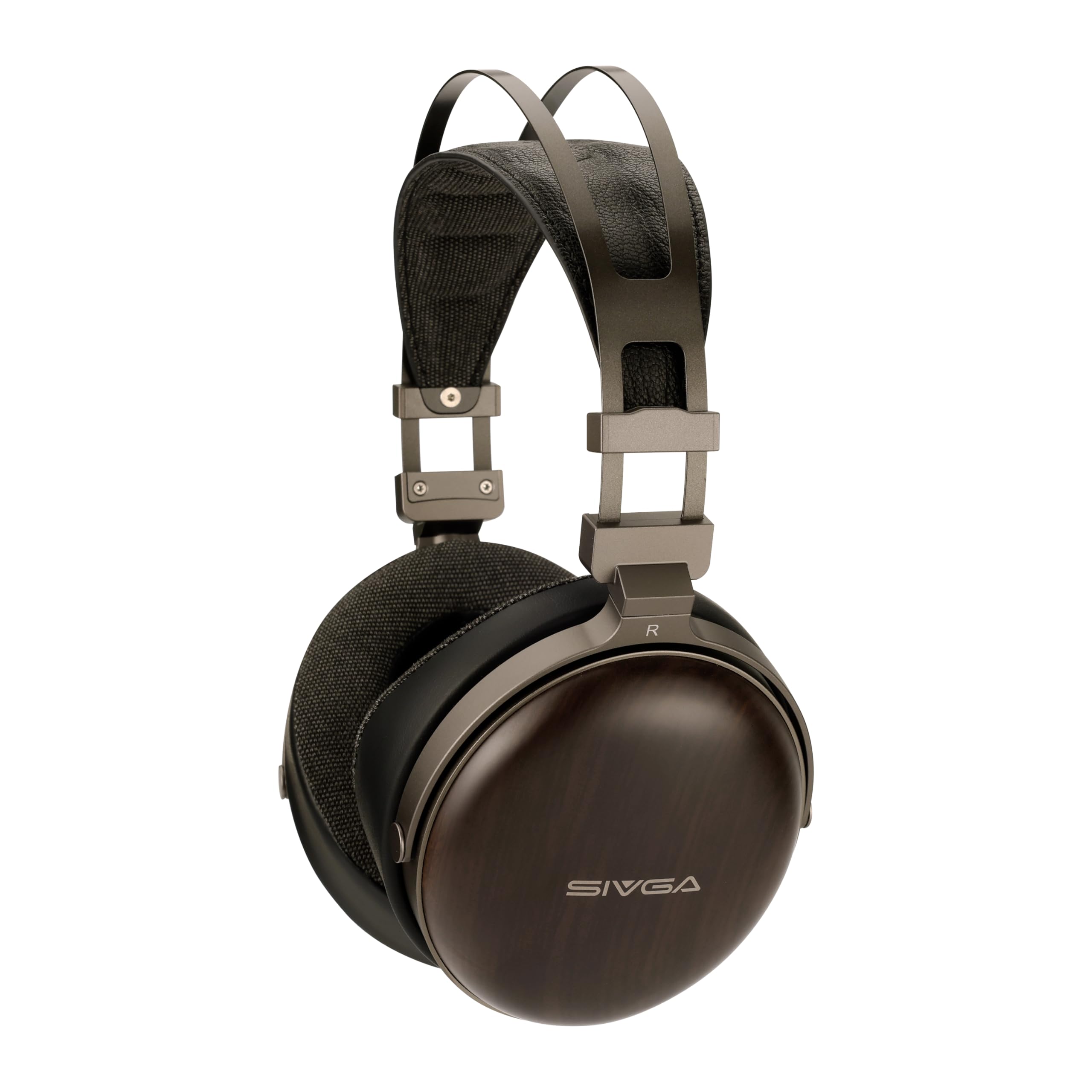 

SIVGA Peng HiFi Dynamic Driver Wooden Closed-Back Headphones.