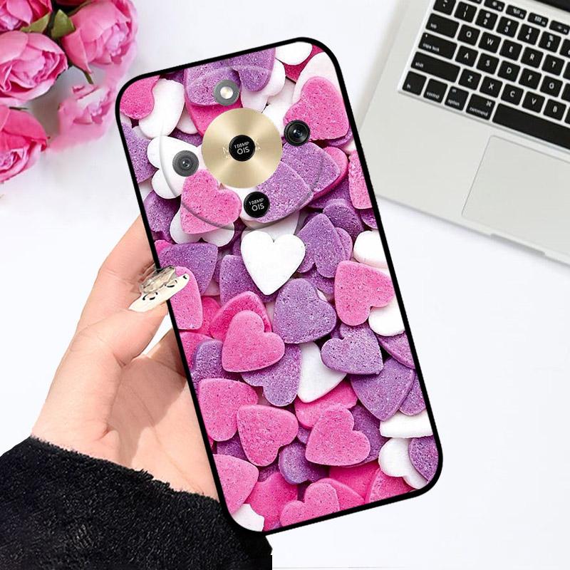 Etui do Honor X9d X70 Case MTN-NX1 Miękki Silikon TPU Pokrowiec na Telefon do Honor Magic8 Lite Coque Shockproof Shell Funda Bumper Magic8Lite