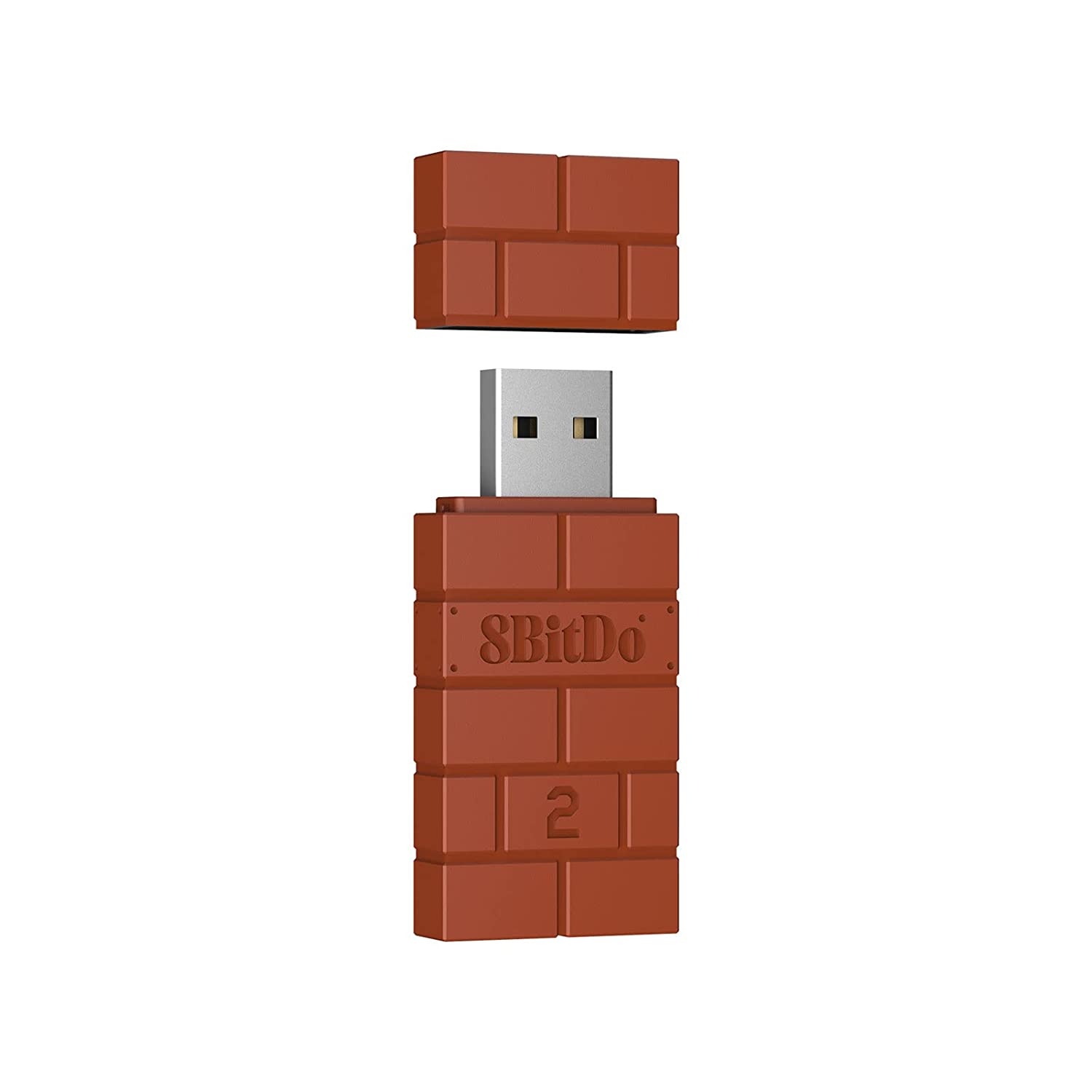 8Bitdo Marron Usb Rr 2 Carte Et Adaptateur D'interfaces Bluetooth - Neuf - Image 4