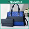 Sac Cabas Patchwork Élégant Grande Capacité Pour Mamans Avec Design Rétro Urbain Chic