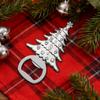 Bottle Opener Christmas Tree Opener Santa Snowman Zinc Alloy Bottle Openers Waiter Bar Kitchen Tool  Navidad Party Decor
