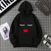 2025 Pretty Cute Eye Lashes Red Lips Print Women Hoodie Summer Casual Short Sleeve O Neck t-shirt Ladies White Hooded Sweatshirt