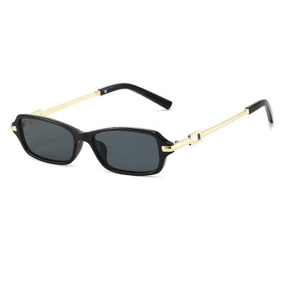 New Oval Small Frame Luxury Brand Sunglasses Fashion Women Retro Black Glasses High Quality Vintage UV400 Shades