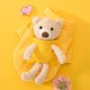Pet Clothes Autumn Thin Velvet Two-legged Cat Kitten Warm Cartoon Bear Small Dog Puppy Dog Teddy Clothing