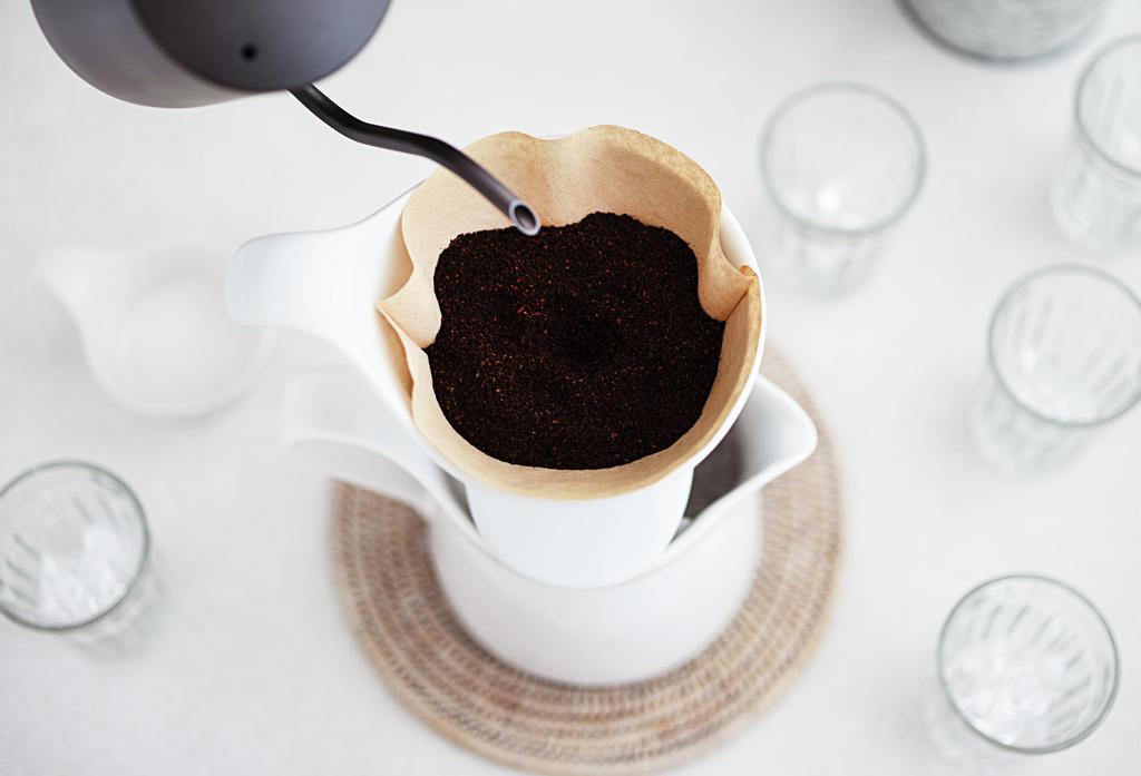 ZERO JAPAN Dripper XL Black BKK-15XL BK, 5-8 Cups, Made In Japan, Mino Ware