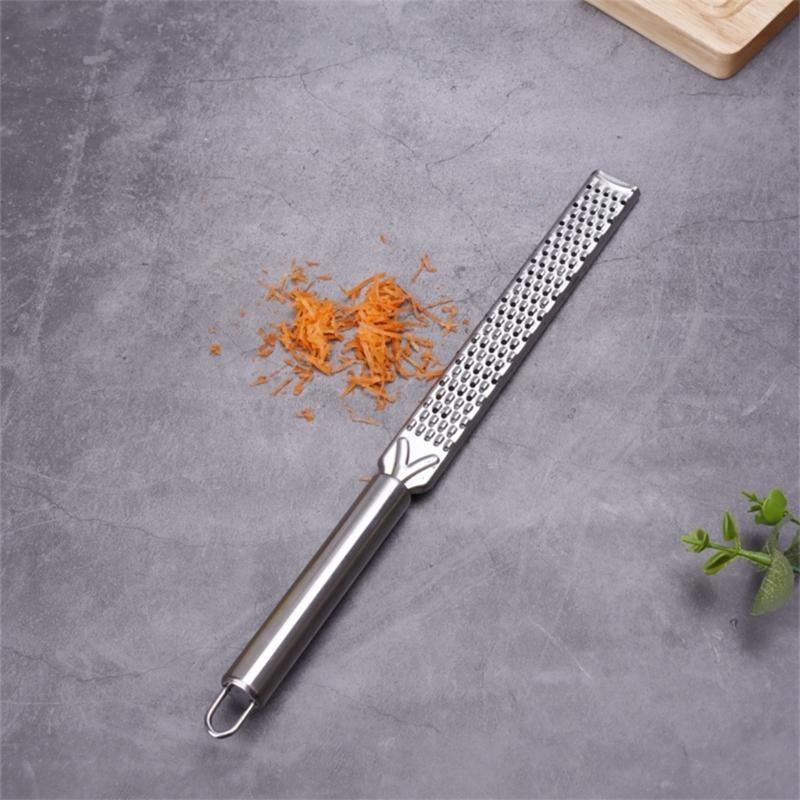 

Stainless Steels Cheese Grater Kitchens Lemon Citruses Fruit Peeler With Long Handle Manual Cheese Slicers Vegetable Cutter D57B CN