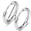 Trend Black/Gold Color Classic Stainless Steel Men Women's Hoops Earrings Minimalist Y2k Small Round Circle Piercing Ear Jewelry