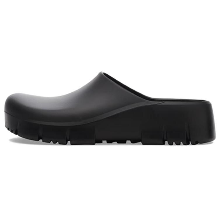 Нескользящие закрытые тапочки Birkenstock Унисекс Черные Обычные Свободная посадка 1025969 42