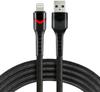 KABEL USB-A / Lightning Apple iPhone LED RGB everActive CBB-1IBR 100cm 2,4A