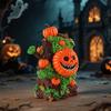 Halloween Tree Statue with Skull Head Decorations Tree Skeleton Statues Halloween Decorations Indoor for Table Prop Haunted Gift