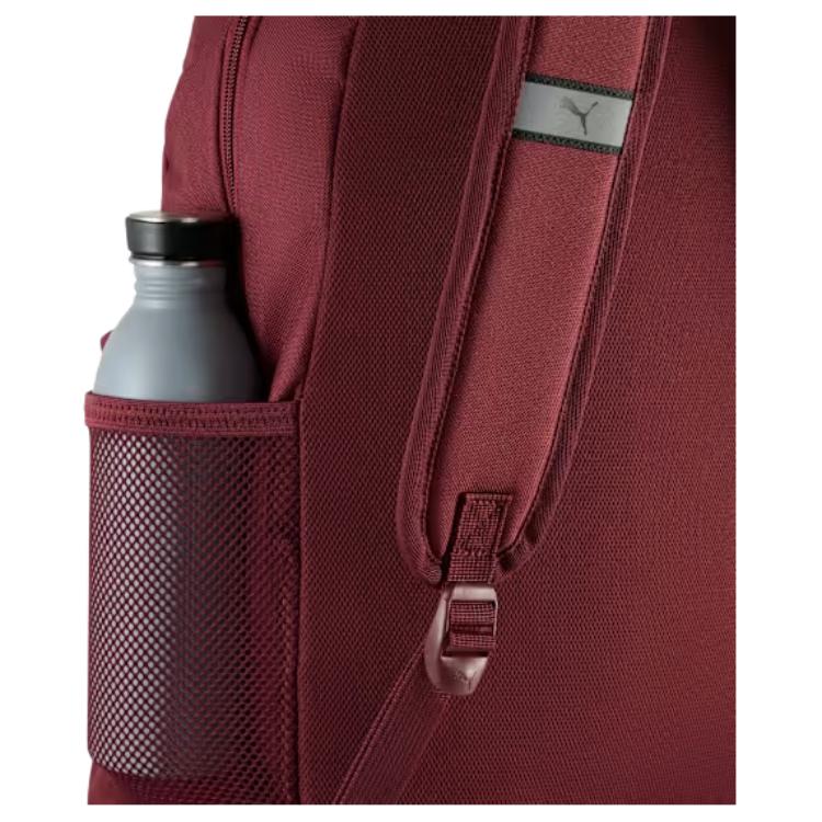 New PUMA Fabric Backpack Unisex Burgundy 091191-20