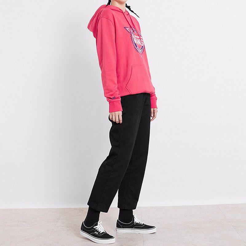 Vans Sweatshirts Unisex Rose Red Hooded Moderate Regular VN0A48CD0HI