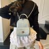 Denim Chain Portable Small Backpack Female New Backpack Female