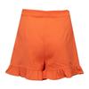 Orange Cibelle Ruffled Shorts Woman DEELUXE 74