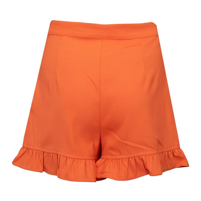 Short à volants cibelle orange Femme DEELUXE 74
