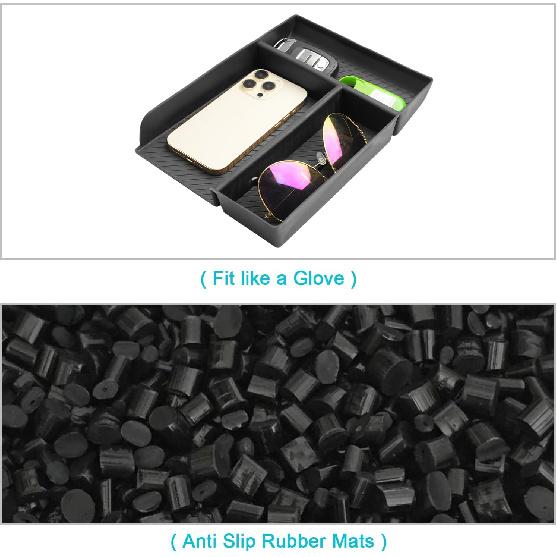 CDEFG für 2024 2025 2026 Mazda CX-90 CX-70 Mittelkonsolen-Organizer-Schale für 2024 2025 2026 Mazda CX-90 CX-70 Mittelkonsolen-Armlehnen-Aufbewahrungsbox 2024