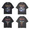 2025 Nirvana Vintage Retro Washed Long Sleeve Tee