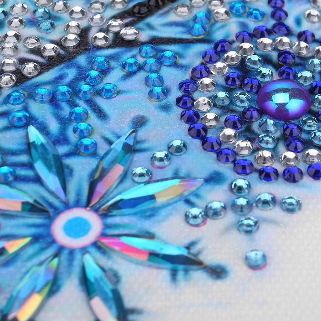 Buy 5D Partial Drill Cross Stitch Kits Crystal Special Shaped Diamond ...
